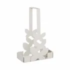 Doppelter Getränkehalter in Weiß, Beige oder Elfenbein Made in Italy - Leiden Viadurini