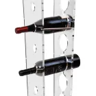 Säulenflaschenhalter und Eiskübel aus transparentem Acryl - Ciampino Viadurini