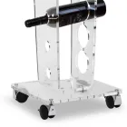 Säulenflaschenhalter und Eiskübel aus transparentem Acryl - Ciampino Viadurini