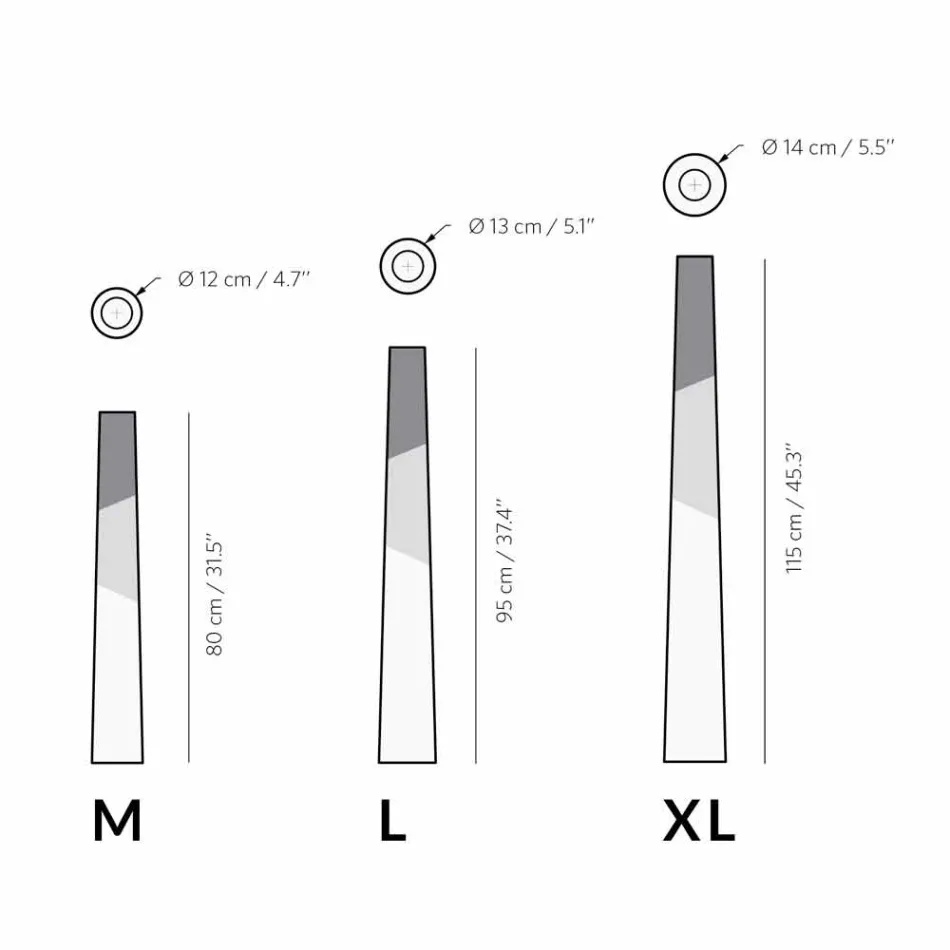 Moderner Kerzenhalter aus massivem Kiefernholz mit farbigen Details - Offenheit Viadurini