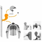 Helmhalter oder farbiger Wandhalter, 6 Stück - Crazy Head von Myyour Viadurini