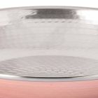 Design Tisch Obstschale Handgeschlagenes Kupfer Herzstück 28 cm - Terraemare Viadurini