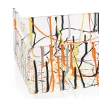 Moderne Obstschale aus farbigem Plexiglas Made in Italy - Multifruits Viadurini