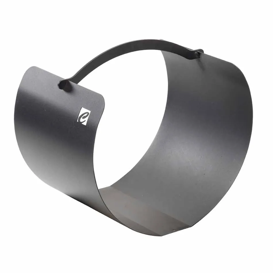 Stahlholzhalter mit hochwertigem Griff Made in Italy - Luna 2020 Viadurini