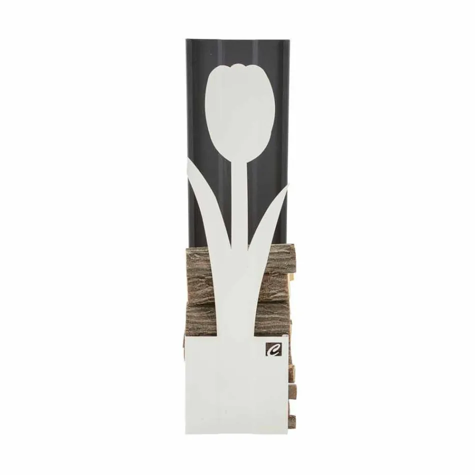 Kaminhalter für Camino Caf Design Made in Italy PLV F. Viadurini