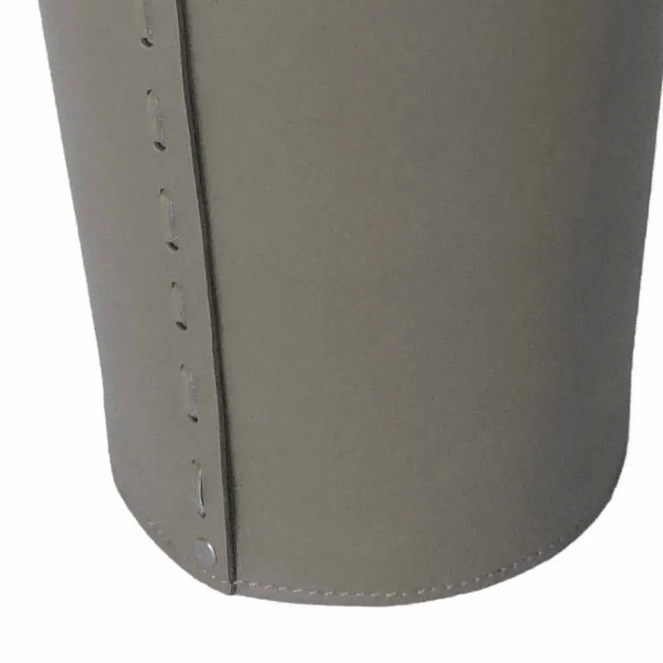 Brennholzhalter, Eisenhalter und Eisen für Nicad Leder, hergestellt in Italien Viadurini