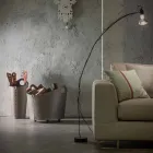 Brennholzhalter, Eisenhalter und Eisen für Nicad Leder, hergestellt in Italien Viadurini