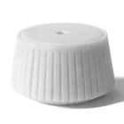 Weißer Carrara-Marmor oder schwarzer gestreifter Portoro-Aufbewahrungshalter - Cairo Viadurini