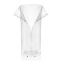 Eingangsschirmständer aus transparentem recycelbarem Plexiglas - Merlon