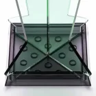 Modernes Design Schirmständer aus Methacrylat Colarato Made in Italy - Daddy Viadurini