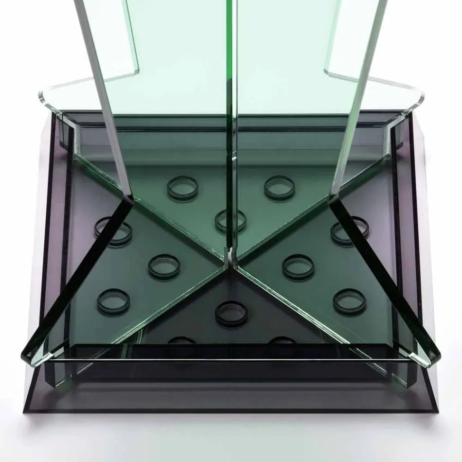 Modernes Design Schirmständer aus Methacrylat Colarato Made in Italy - Daddy Viadurini