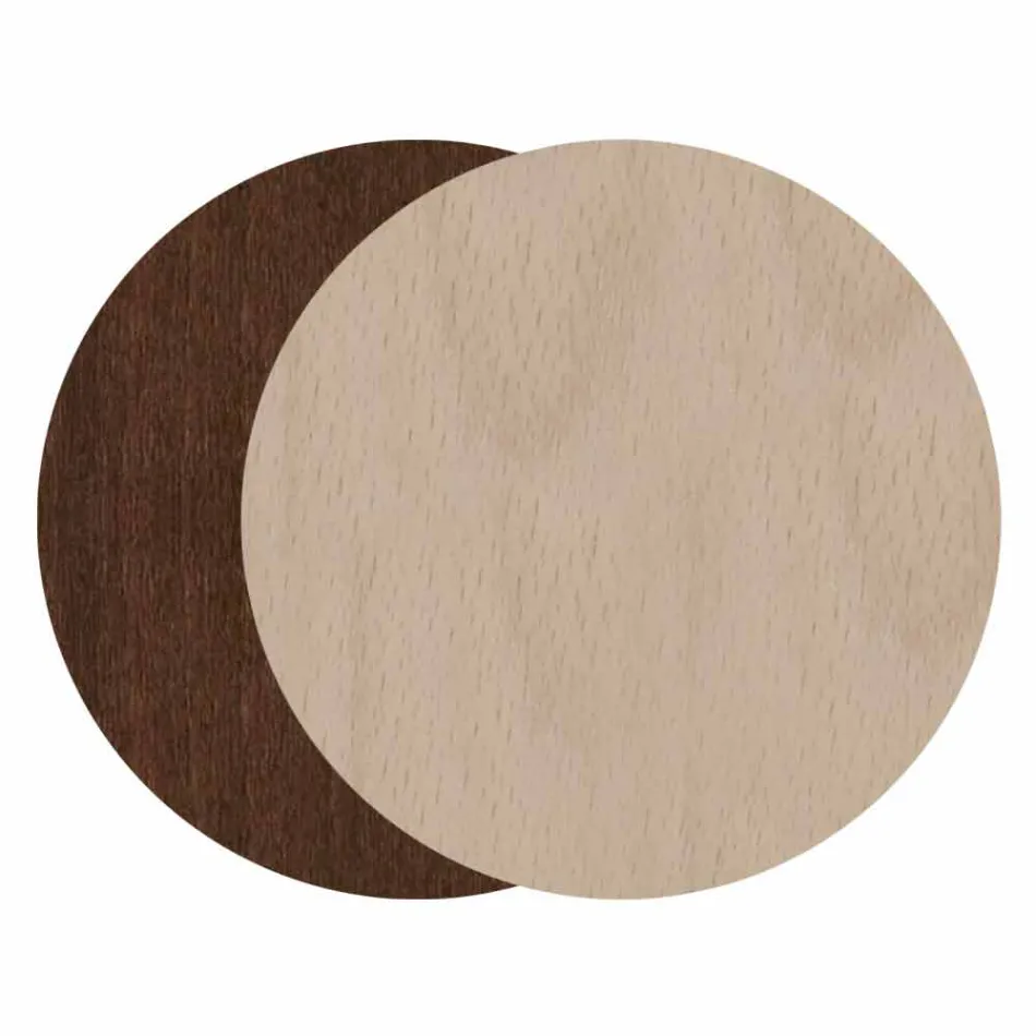 Moderner, eleganter, rechteckiger Schirmständer aus verziertem Holz - Dekoro Viadurini