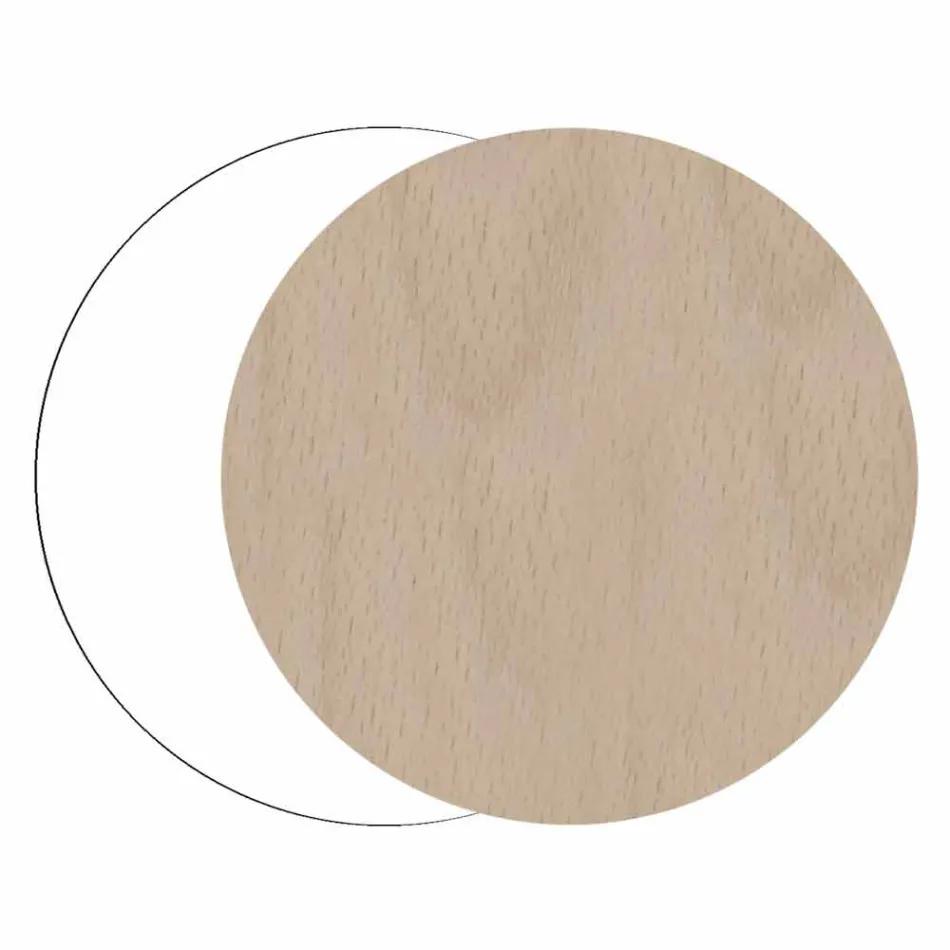 Moderner, eleganter, rechteckiger Schirmständer aus verziertem Holz - Dekoro Viadurini