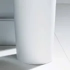 Schirmständer aus regeneriertem Leder von Pluvia handgefertigt Viadurini