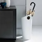 Schirmständer aus regeneriertem Leder von Pluvia handgefertigt Viadurini