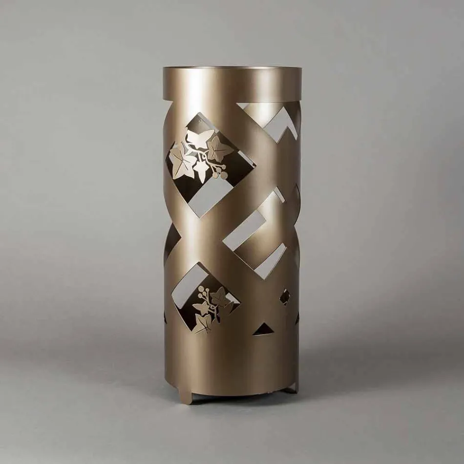 Schirmständer aus farbigem Eisen in modernem Design Made in Italy - Enrica Viadurini