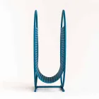 Round Design Steel Magazine Rack Made in Italy - Schöpflöffel Viadurini