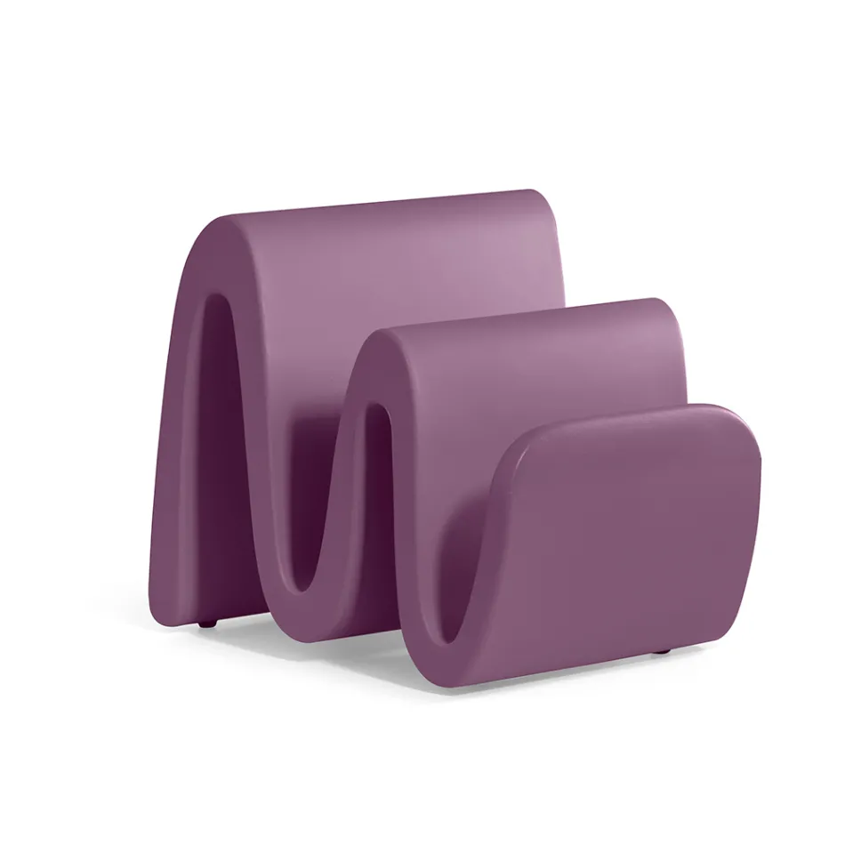 Moderner Zeitschriftenständer aus farbigem Polyethylen Made in Italy - Munoz Viadurini