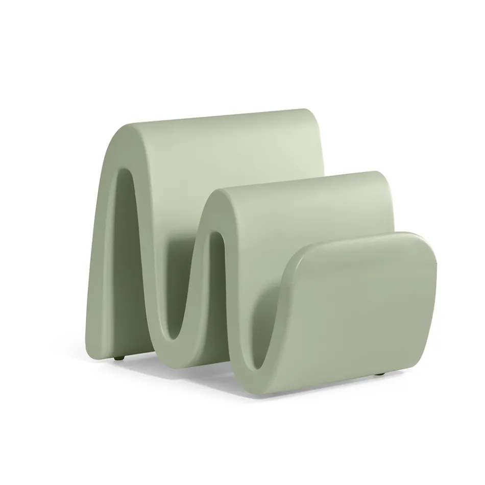 Moderner Zeitschriftenständer aus farbigem Polyethylen Made in Italy - Munoz Viadurini