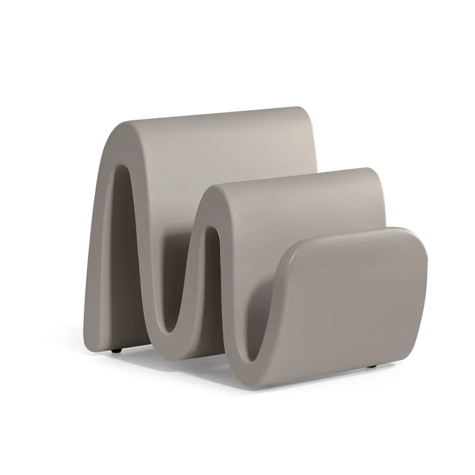 Moderner Zeitschriftenständer aus farbigem Polyethylen Made in Italy - Munoz Viadurini