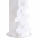 Moderner Küchenrollenhalter in Weiß, Beige oder Elfenbein Made in Italy - Leiden Viadurini