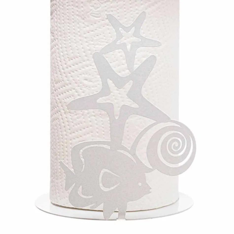 Marina Fantasy Küchenrollenhalter aus Eisen handgefertigt in Italien - Maste Viadurini