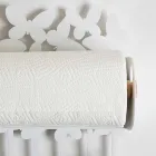 Wandrollenhalter in Weiß oder Beige Eisen Made in Italy - Leiden Viadurini