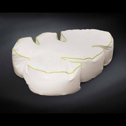 Poufs Exterieur und Interieur Kunstleder wasserdicht nautischen Philo Viadurini