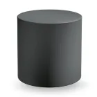 Zylindrischer Gartenhocker aus farbigem Polyethylen Made in Italy - Viky Viadurini