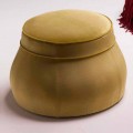 Gepolsterter Pouf in klassischem luxury Design, made in Italy Simon