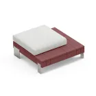 Wohnzimmer-Hocker aus Polyethylen in verschiedenen Farben - Orbis Viadurini