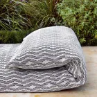 Design Single Outdoor Daybed Pouf, hohe Qualität, hergestellt in Italien – Emanuela Viadurini
