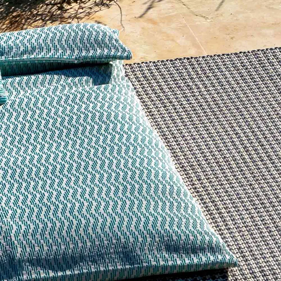 Design Single Outdoor Daybed Pouf, hohe Qualität, hergestellt in Italien – Emanuela Viadurini
