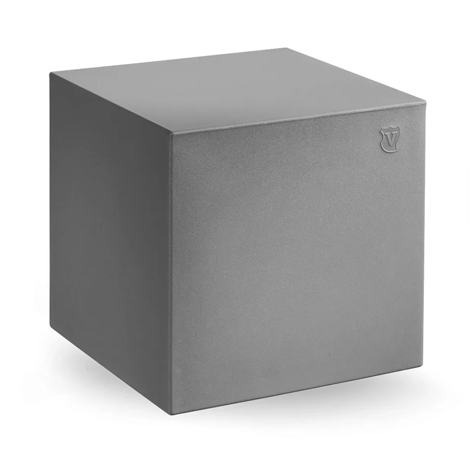 Dekorativer Pouf aus Polyethylen 8 Ausführungen Made in Italy - Viky Viadurini