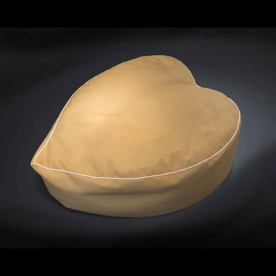 Design Ottomane in Kunstleder nautischen innen und außen Potus Viadurini