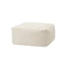 Weicher, rechteckiger Ottoman-Hocker für den Innen- und Außenbereich aus Stoff – Naemi Viadurini