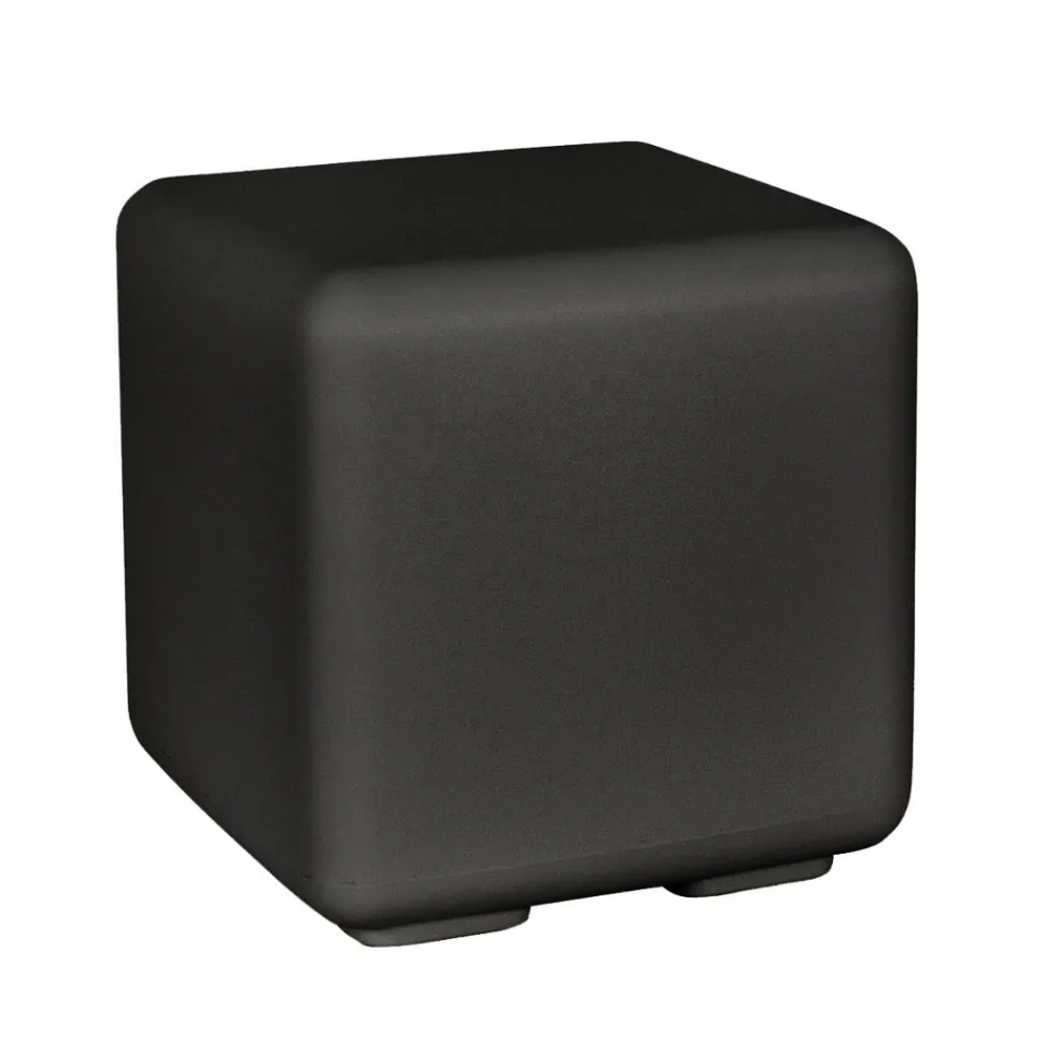 Hocker Garten-Couchtisch aus farbigem Polyethylen Made in Italy - Colores Viadurini