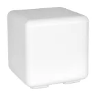 Hocker Garten-Couchtisch aus farbigem Polyethylen Made in Italy - Colores Viadurini