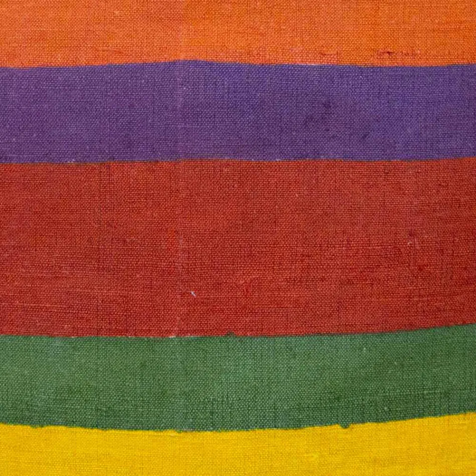 Wertvolle handbemalte Hanf handgemachte Schürze Made in Italy - Marken Viadurini