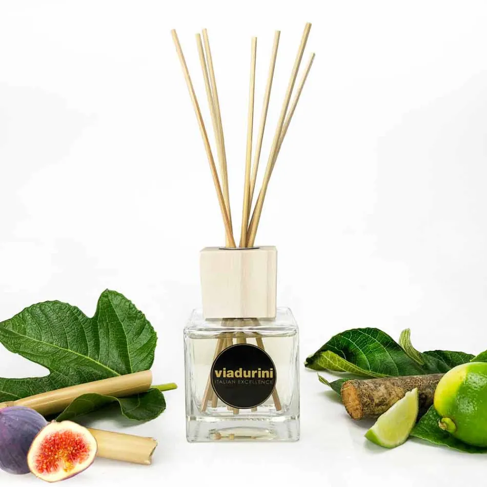 Bamboo Lime Fragrance Home Lufterfrischer 200 ml mit Sticks - Ariadicapri Viadurini