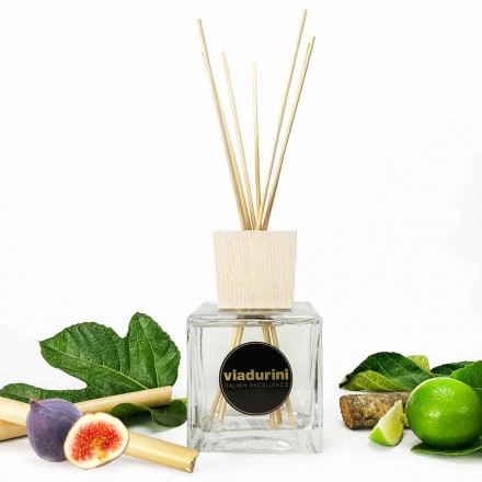 Bamboo Lime Fragrance Home Lufterfrischer 500 ml mit Sticks - Ariadicapri Viadurini