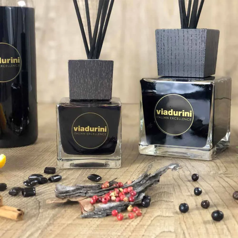 Raumduft Ingwer Schwarzer Pfeffer 200 ml mit Sticks - Viaduriniinblack Viadurini