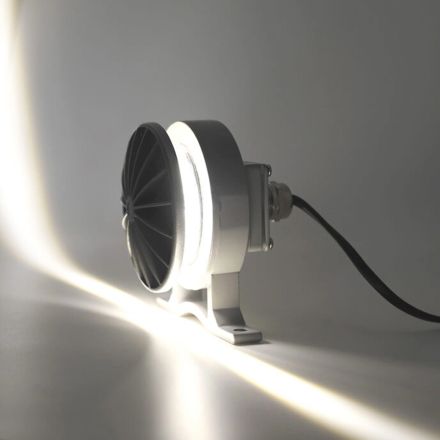5W Outdoor-LED-Strahler in Aluminiumgrau-Finish - Dayane Viadurini