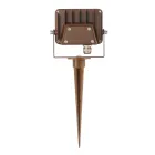 4 Stück Corten Aluminium Outdoor Led Spotlight Projektor - Hellblau Viadurini