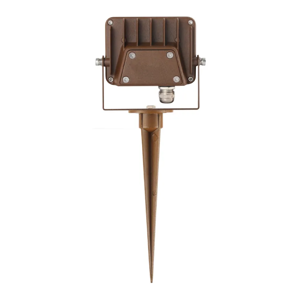 4 Stück Corten Aluminium Outdoor Led Spotlight Projektor - Hellblau Viadurini