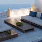 LED-Außenprojektor aus Aluminium mit Bewegungssensor - Nerea Viadurini