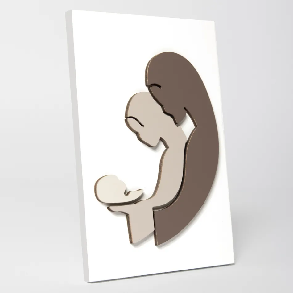 Bild mit der Darstellung der Anbetung Made in Italy - Cesar Viadurini