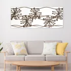 Bild mit Anemonen, hergestellt mit Laser, hergestellt in Italien – Tomoko Viadurini