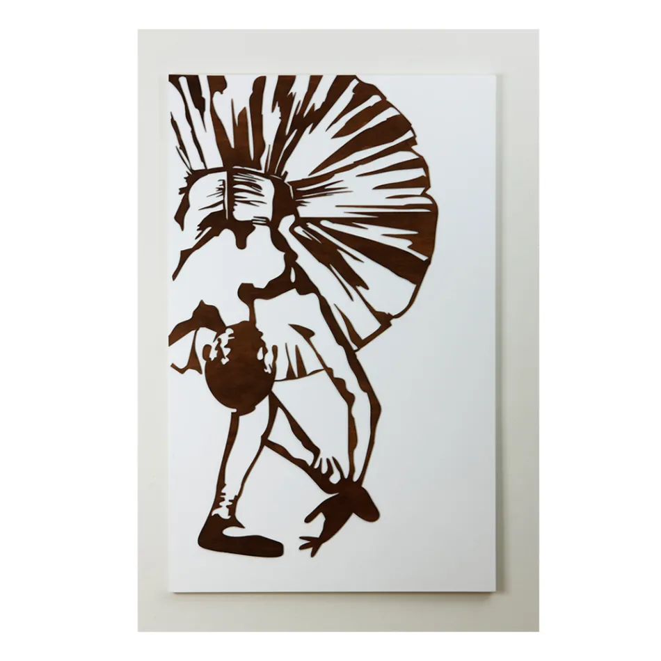 Bild mit Schleife einer Ballerina, hergestellt in Italien – Maisie Viadurini