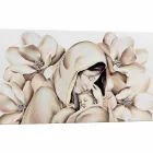 Modernes Design-Panel in Relief auf Leinwand in Italien gemacht Sohle Viadurini